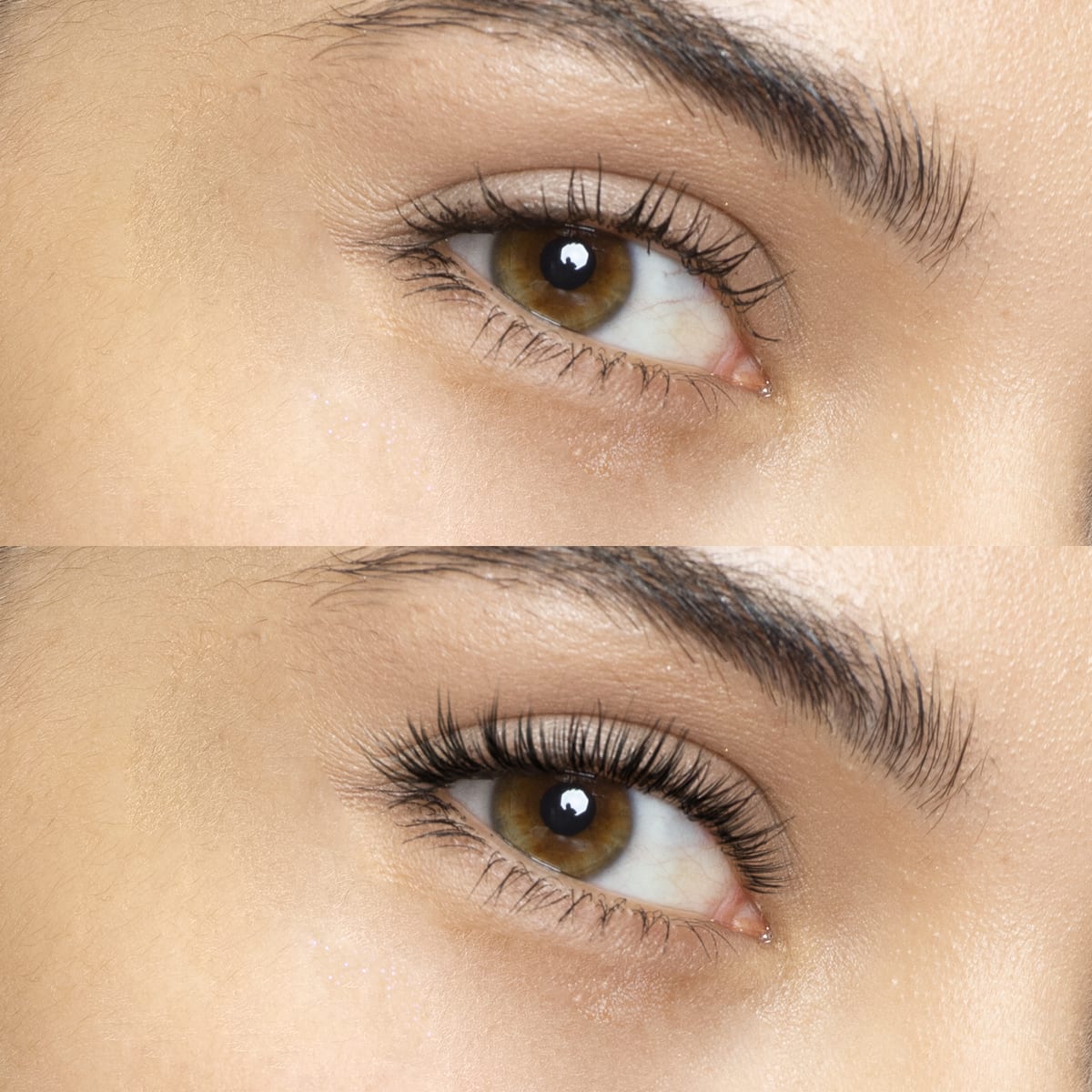 Illustratie bij het artikel over wimperextensions en serum